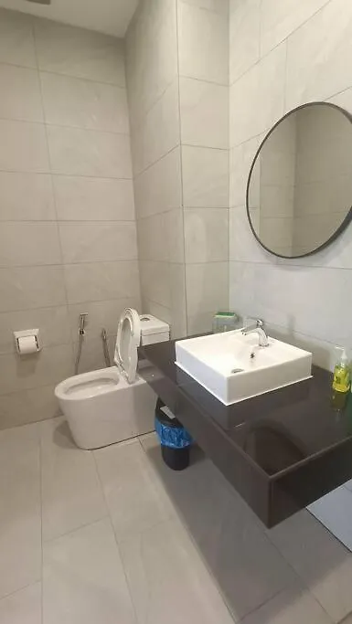 Apartmán Sky Trees Smart Tv Balcony & Facilities B08B Johor Bahru Malajsie