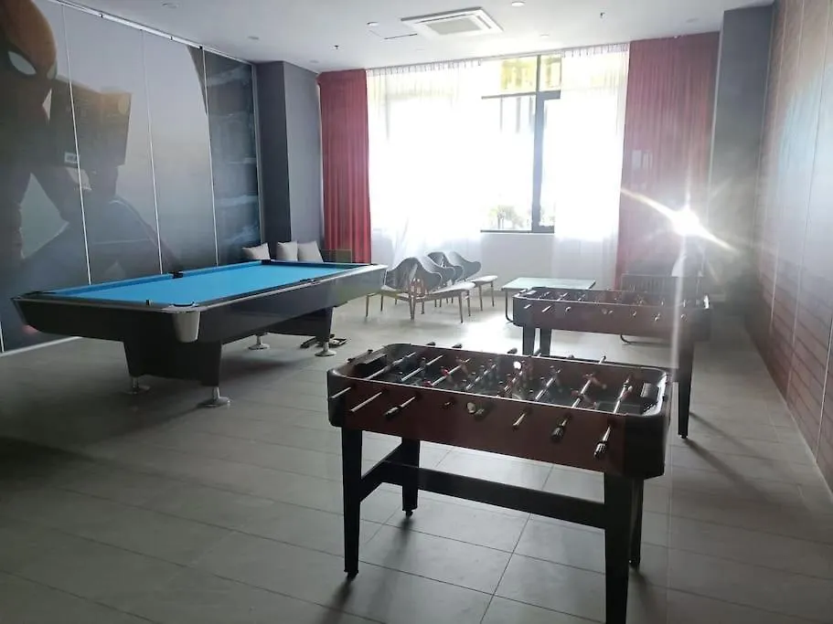 Apartmán Sky Trees Smart Tv Balcony & Facilities B08B Johor Bahru Malajsie
