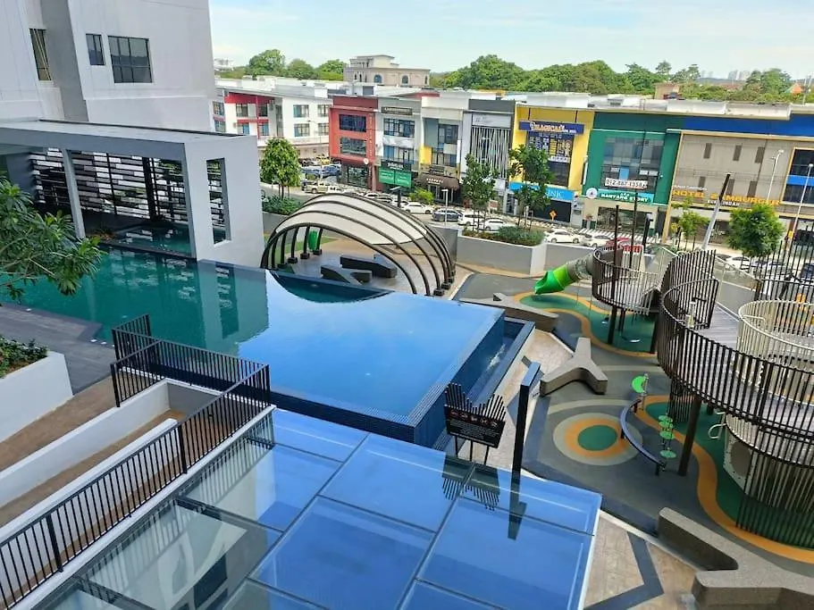 Apartmán Sky Trees Smart Tv Balcony & Facilities B08B Johor Bahru